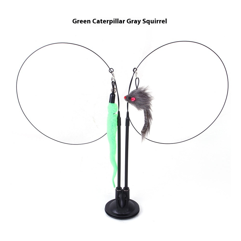 Juguete Interactivo con Ventosa para Gatos