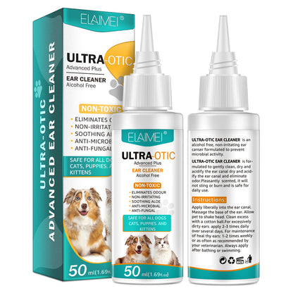 Limpiador de Oídos para Mascotas – 50 ml