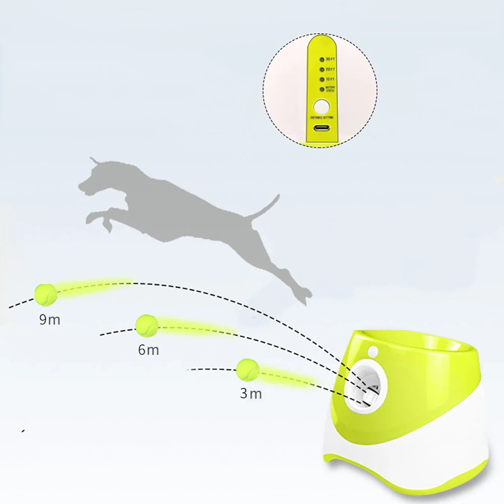 Lanzador Automático de Pelotas de Tenis