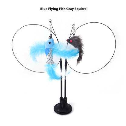 Juguete Interactivo con Ventosa para Gatos