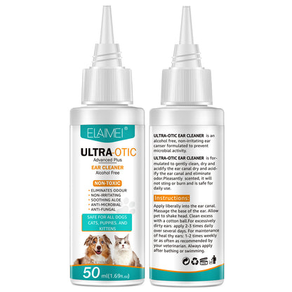 Limpiador de Oídos para Mascotas – 50 ml