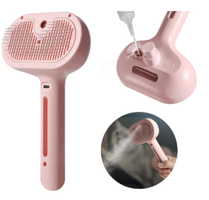 Cepillo Pulverizador para el Pelaje de Mascotas